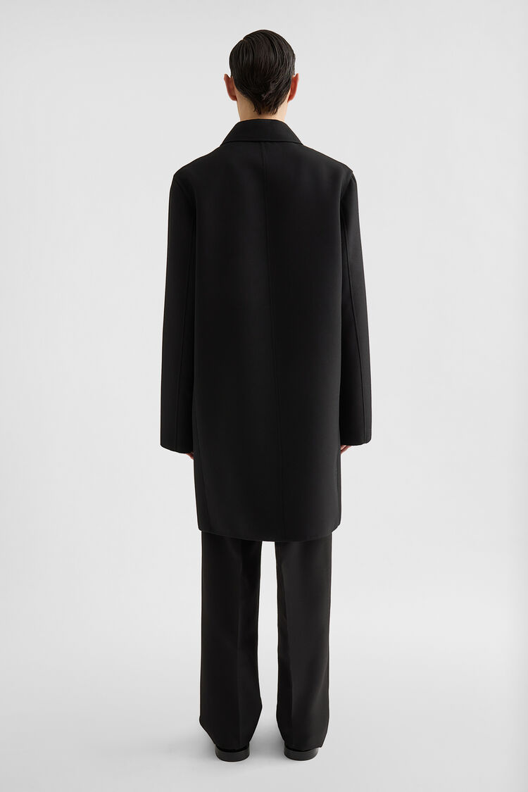 Wool Gabardine Coat - Jackets Wool Gabardine Coat - Jackets - Image 4