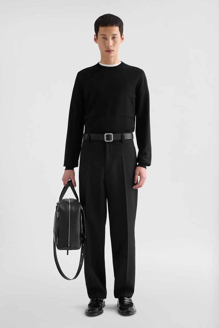 Lightweight Wool Gabardine Trousers - Trousers Lightweight Wool Gabardine Trousers - Trousers - Image 1