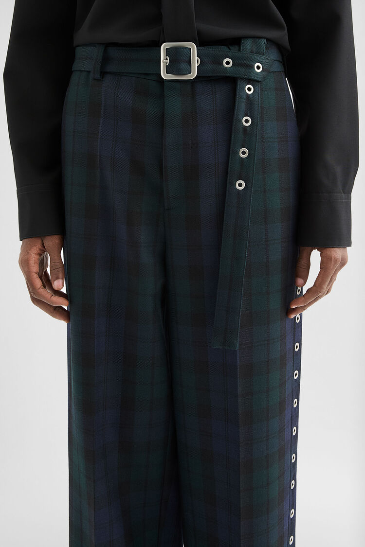Wool Belted Trousers - Trousers Wool Belted Trousers - Trousers - Image 5