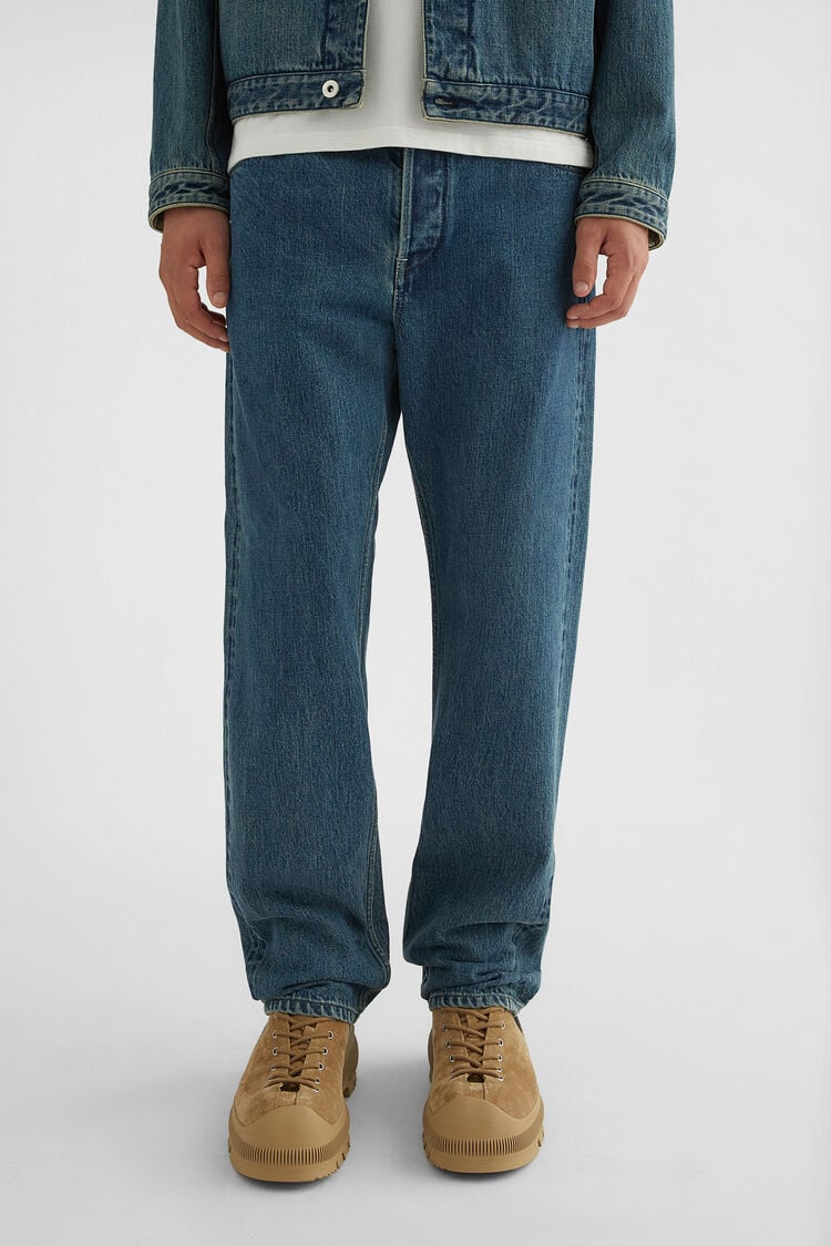 Regular Denim Trousers - Trousers Regular Denim Trousers - Trousers - Image 2