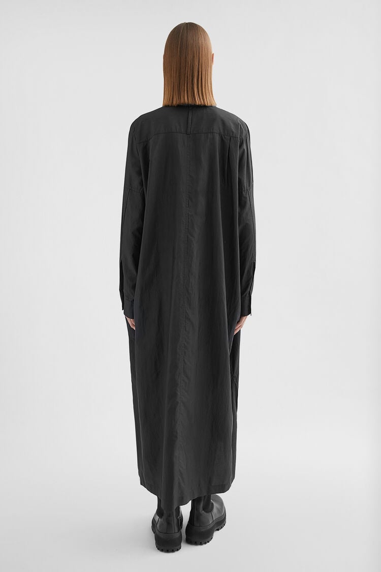 Hemdkleid aus Seidenmischung - Kleider Hemdkleid aus Seidenmischung - Kleider - Image 4