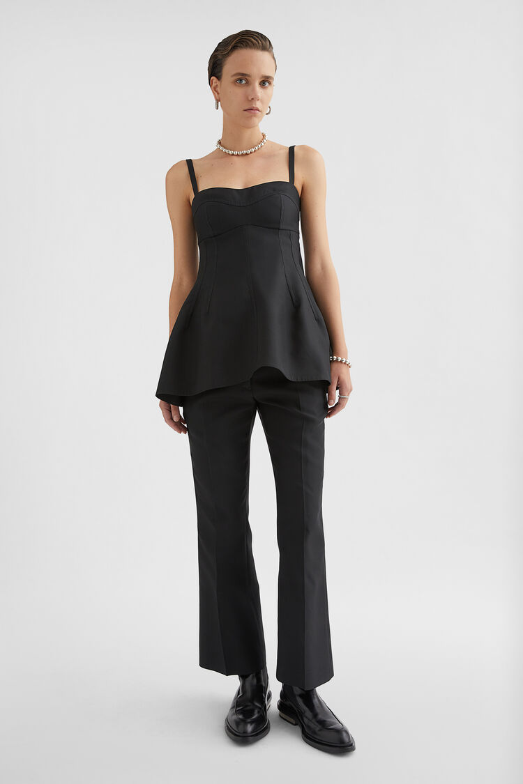 Haut bustier en gabardine technique - Hauts Haut bustier en gabardine technique - Hauts - Image 1