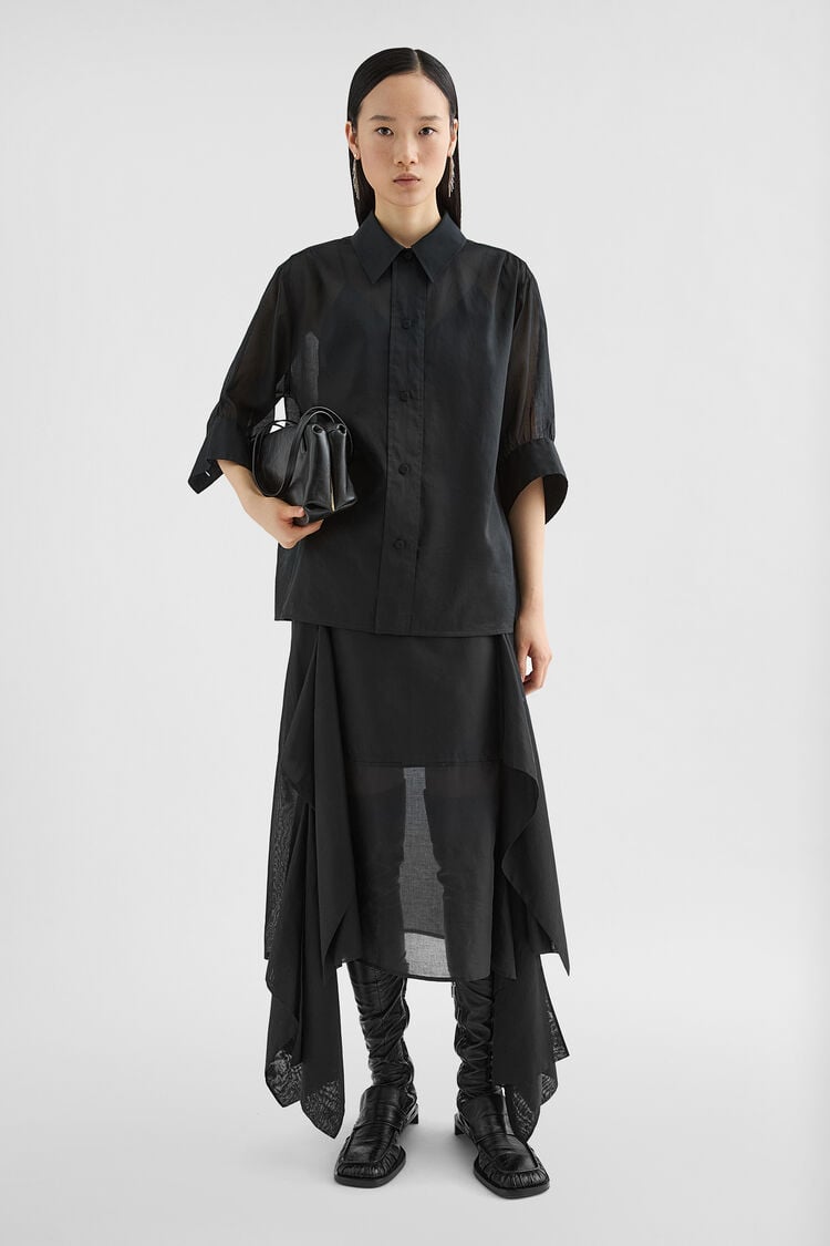 Chemise en mousseline de coton - Chemises Chemise en mousseline de coton - Chemises - Image 1