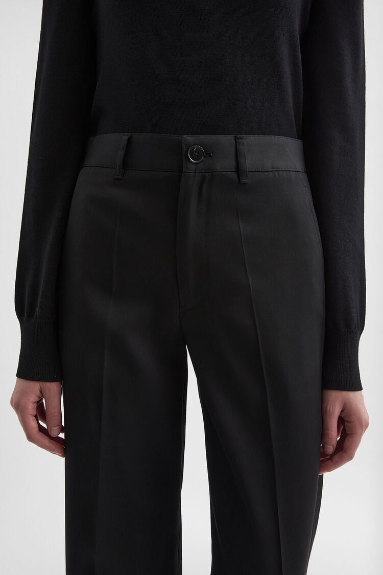Lightweight Wool Gabardine Trousers - Trousers Lightweight Wool Gabardine Trousers - Trousers - Image 5