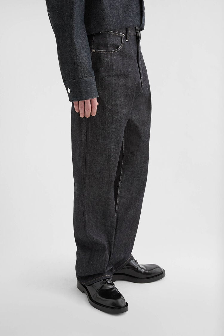 Loose Denim Trousers - Trousers Loose Denim Trousers - Trousers - Image 3