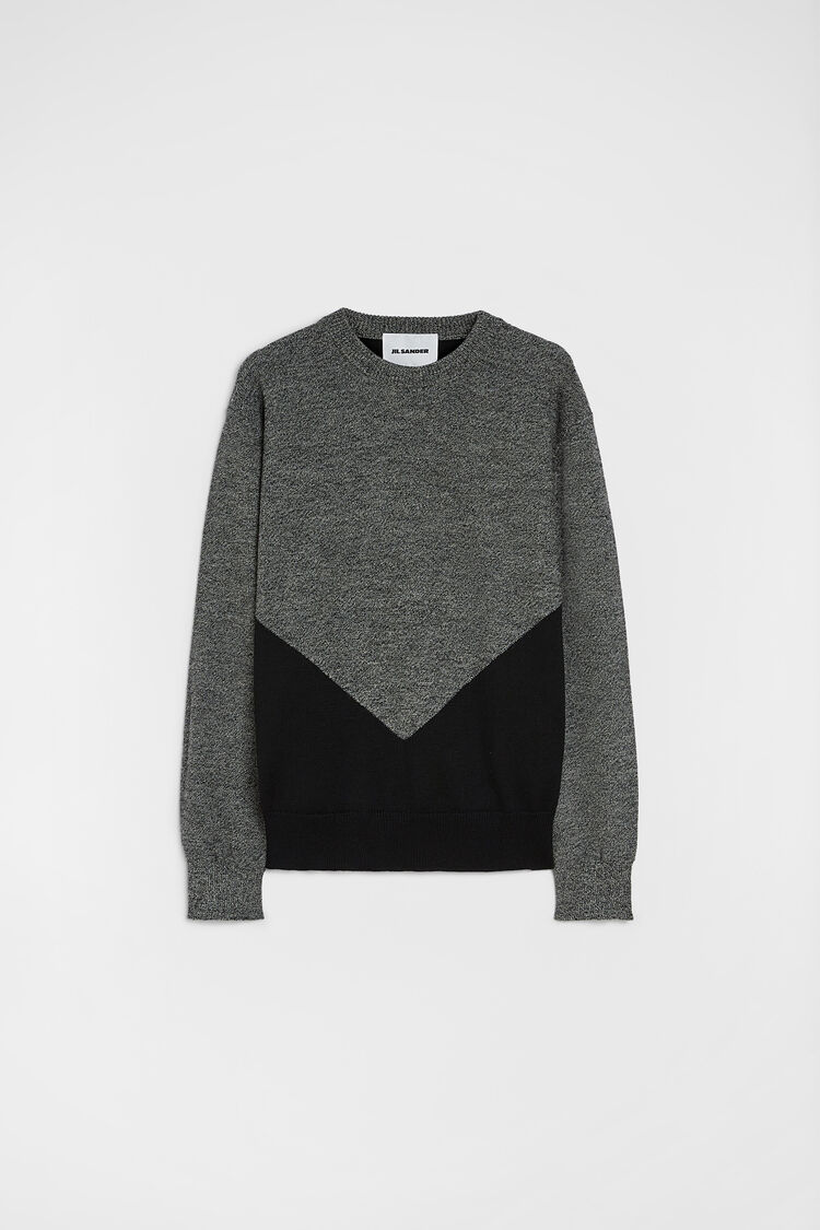 Wool Crew-Neck Sweater - Sweaters Wool Crew-Neck Sweater - Sweaters - Image 5