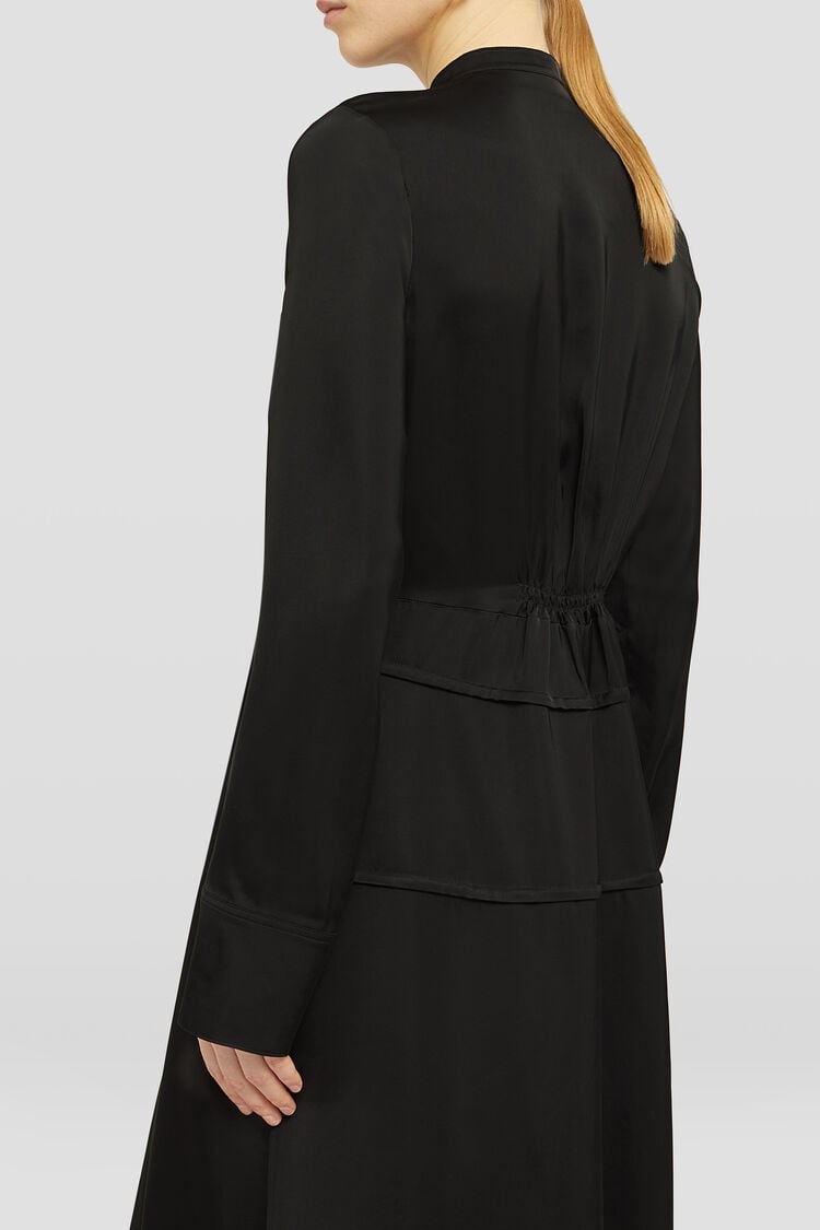 Fluid Viscose Shirt Dress - Dresses Fluid Viscose Shirt Dress - Dresses - Image 3