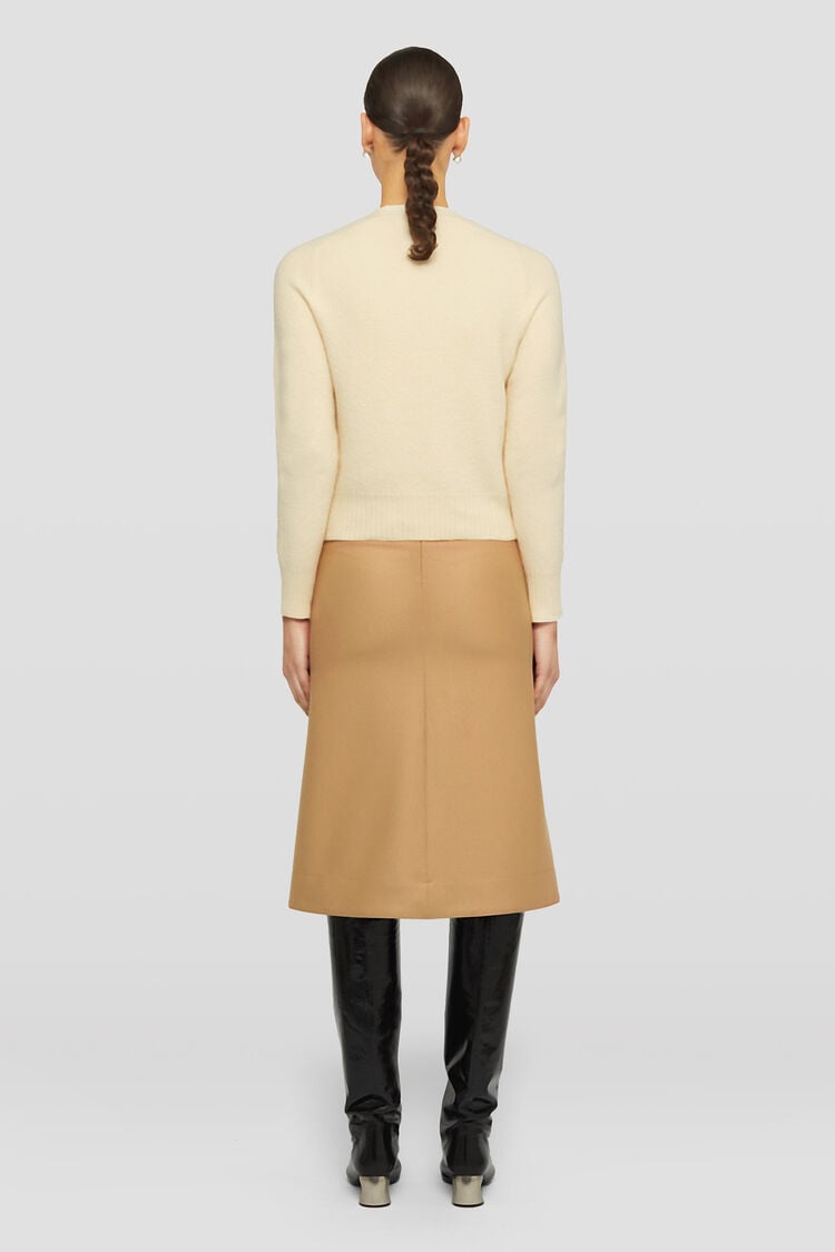 Lightweight Wool Crew-Neck Sweater - Sweaters Lightweight Wool Crew-Neck Sweater - Sweaters - Image 3