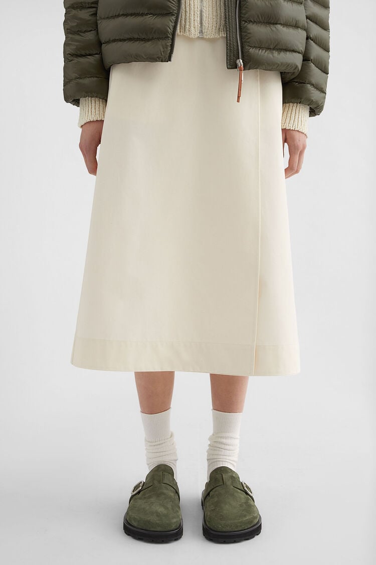 Cotton Wrap Skirt - Skirts Cotton Wrap Skirt - Skirts - Image 2