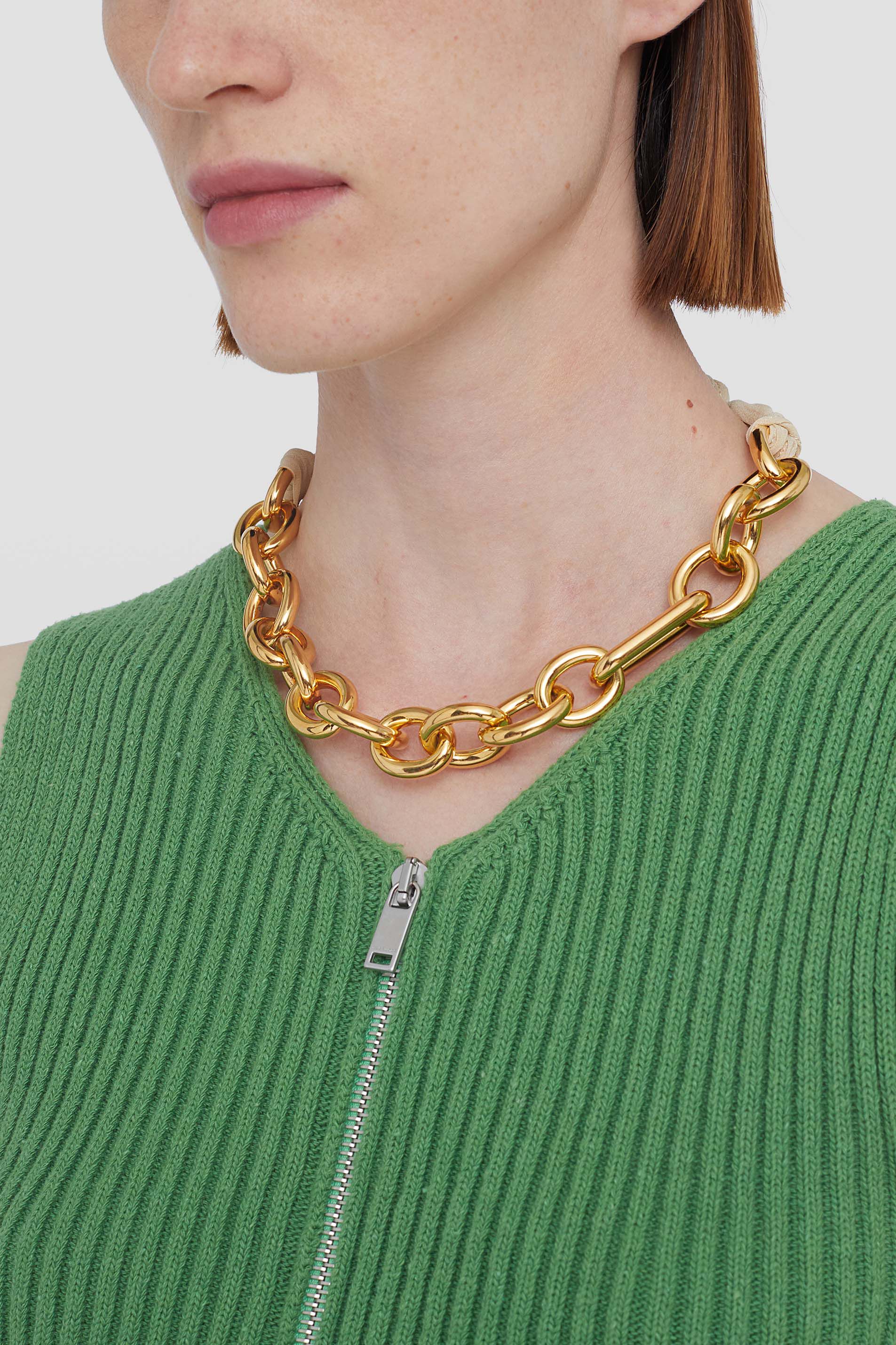 再入荷 JIL SANDER ジルサンダー チャンキー ネックレス チェーン 新品