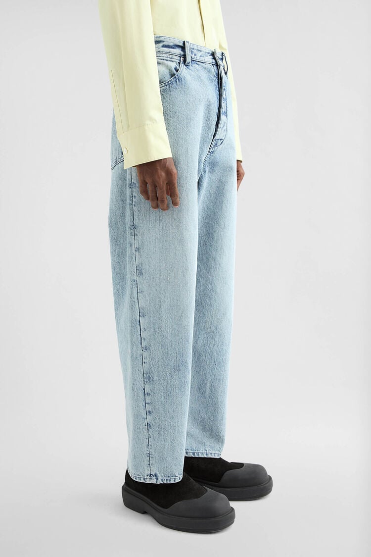 Loose Denim Trousers - Trousers Loose Denim Trousers - Trousers - Image 3