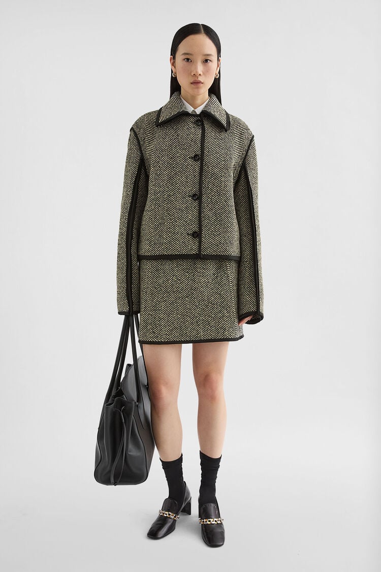 Wool Tweed Jacket - Jackets Wool Tweed Jacket - Jackets - Image 1