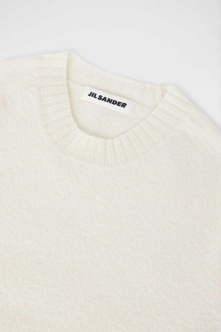 Wool Crew-Neck Sweater - Sweaters Wool Crew-Neck Sweater - Sweaters - Image 2