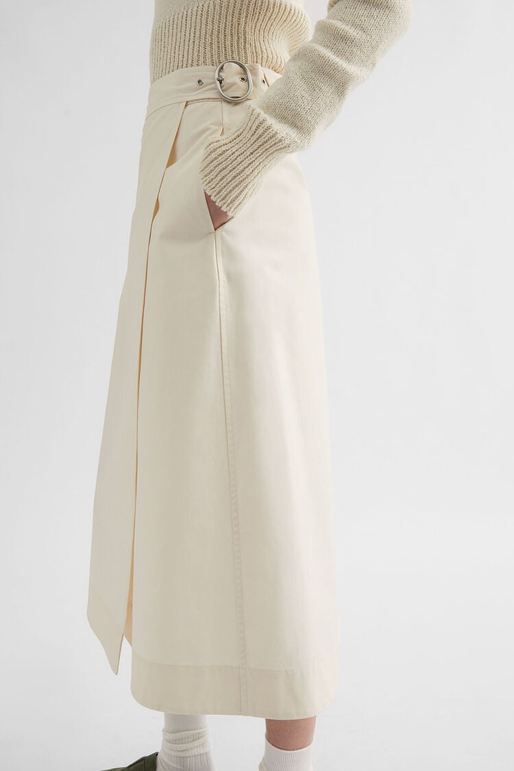 Cotton Wrap Skirt - Skirts Cotton Wrap Skirt - Skirts - Image 5