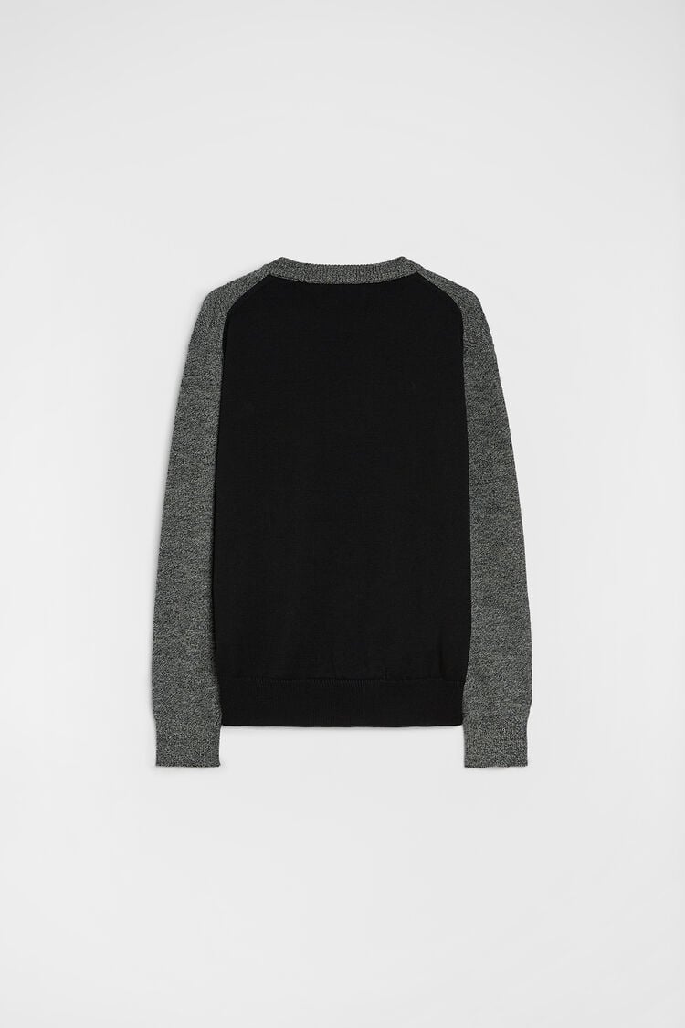 Wool Crew-Neck Sweater - Sweaters Wool Crew-Neck Sweater - Sweaters - Image 7