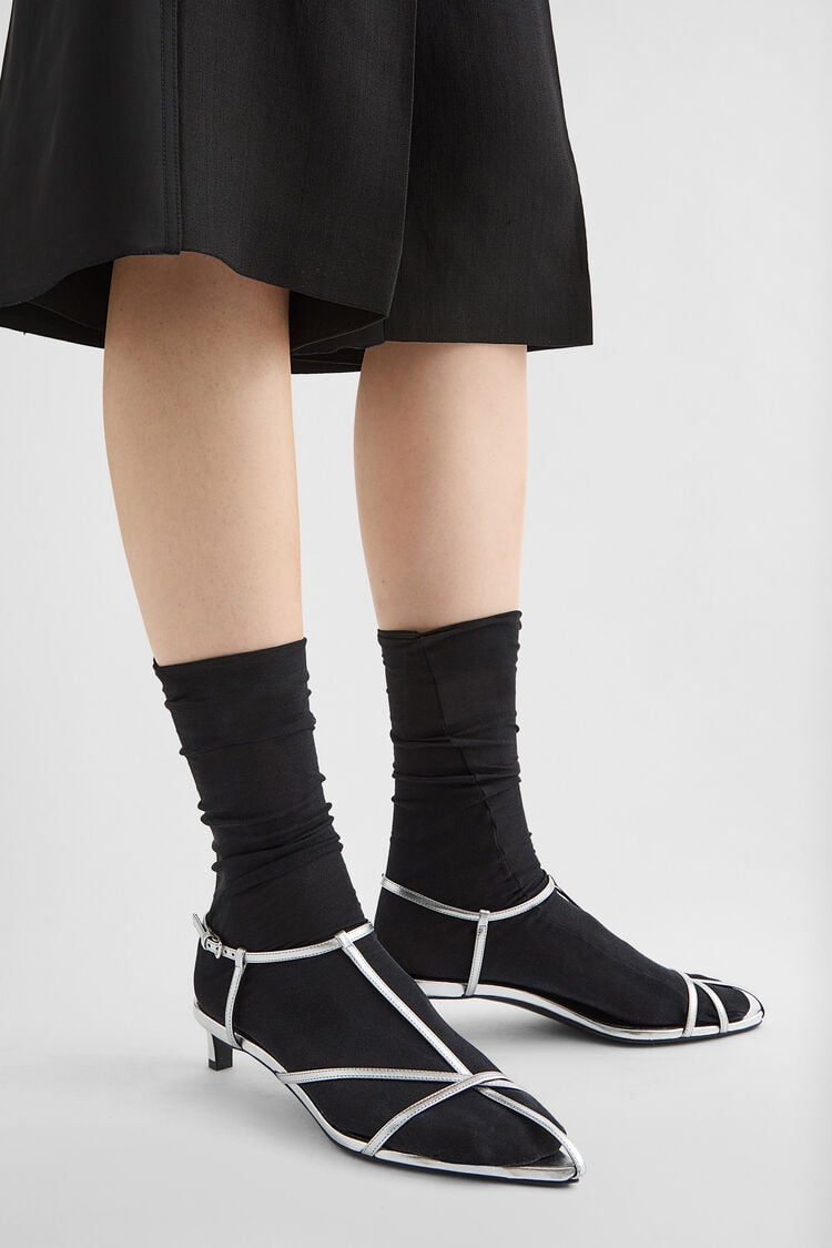 Cage Low-Heel Sandal - Heels Cage Low-Heel Sandal - Heels - Image 2