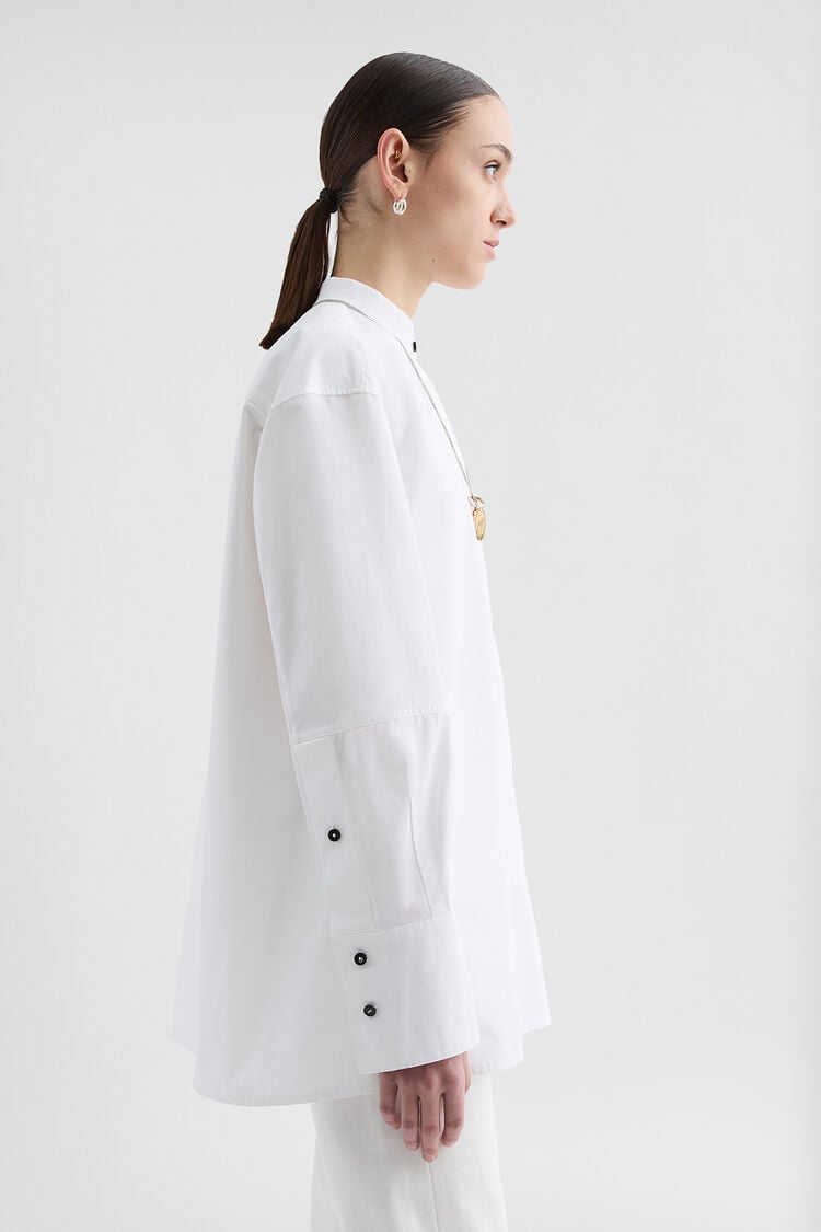 Hemd aus Baumwollpopeline - Hemden Hemd aus Baumwollpopeline - Hemden - Image 2