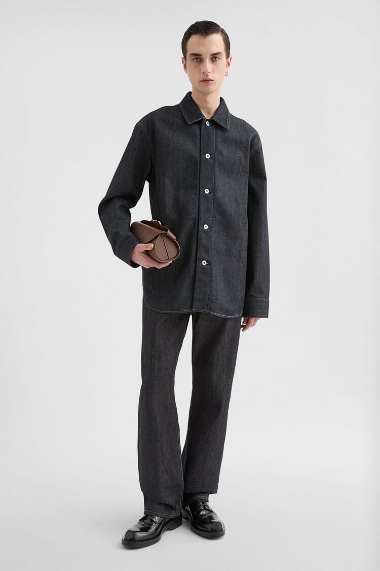 Loose Denim Trousers - Trousers Loose Denim Trousers - Trousers - Image 1