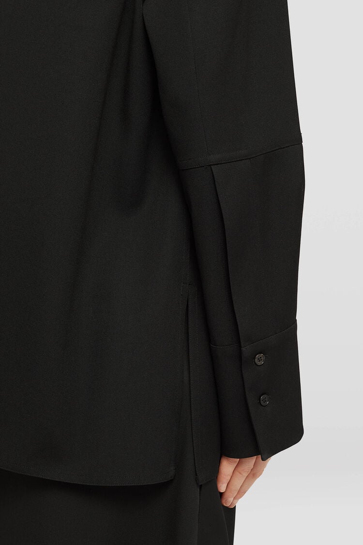 Lightweight Wool Gabardine Shirt - Shirts Lightweight Wool Gabardine Shirt - Shirts - Image 2