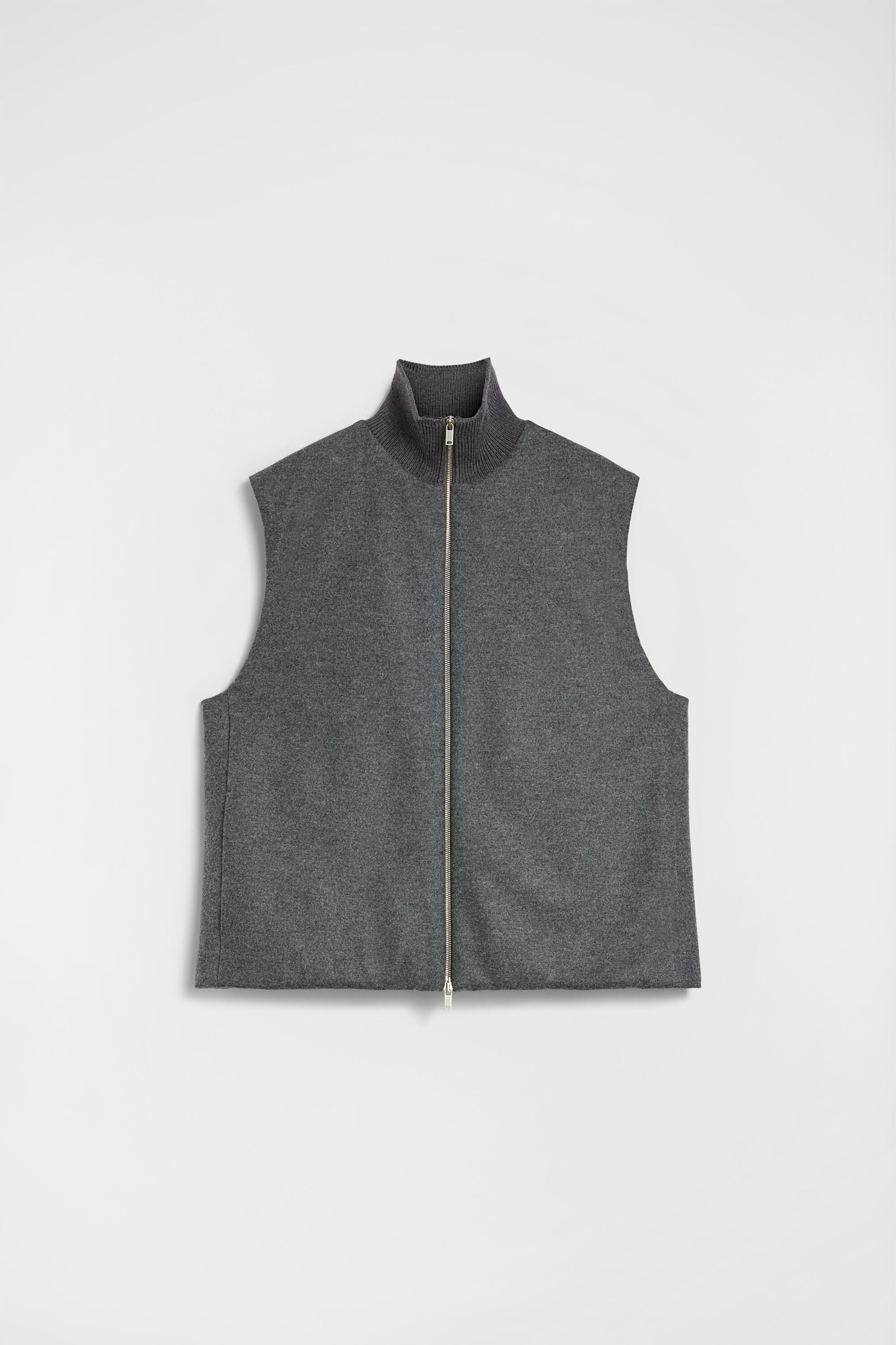 Wool Melton Padded Vest