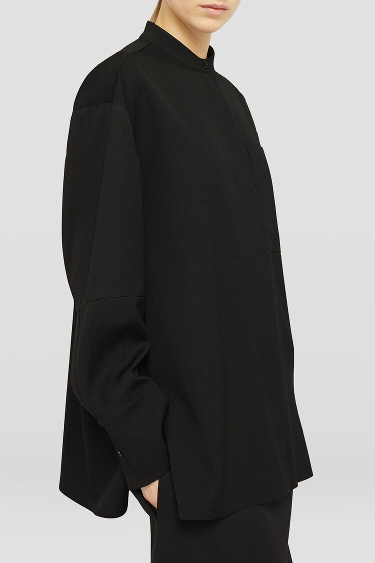 Lightweight Wool Gabardine Shirt - Shirts Lightweight Wool Gabardine Shirt - Shirts - Image 3
