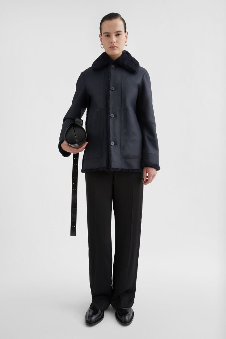 Shearling Caban - Jackets Shearling Caban - Jackets - Image 1