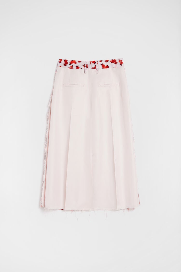 Fluid Viscose Printed Skirt - Skirts Fluid Viscose Printed Skirt - Skirts - Image 8