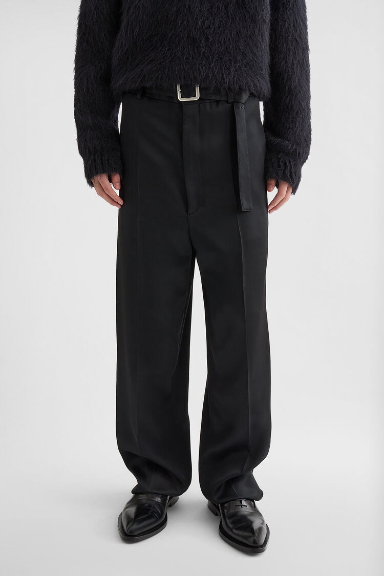 Fluid Viscose Trousers - Trousers Fluid Viscose Trousers - Trousers - Image 2