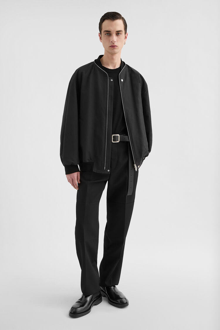 Lightweight Cotton Bomber Jacket - Jackets Lightweight Cotton Bomber Jacket - Jackets - Image 1