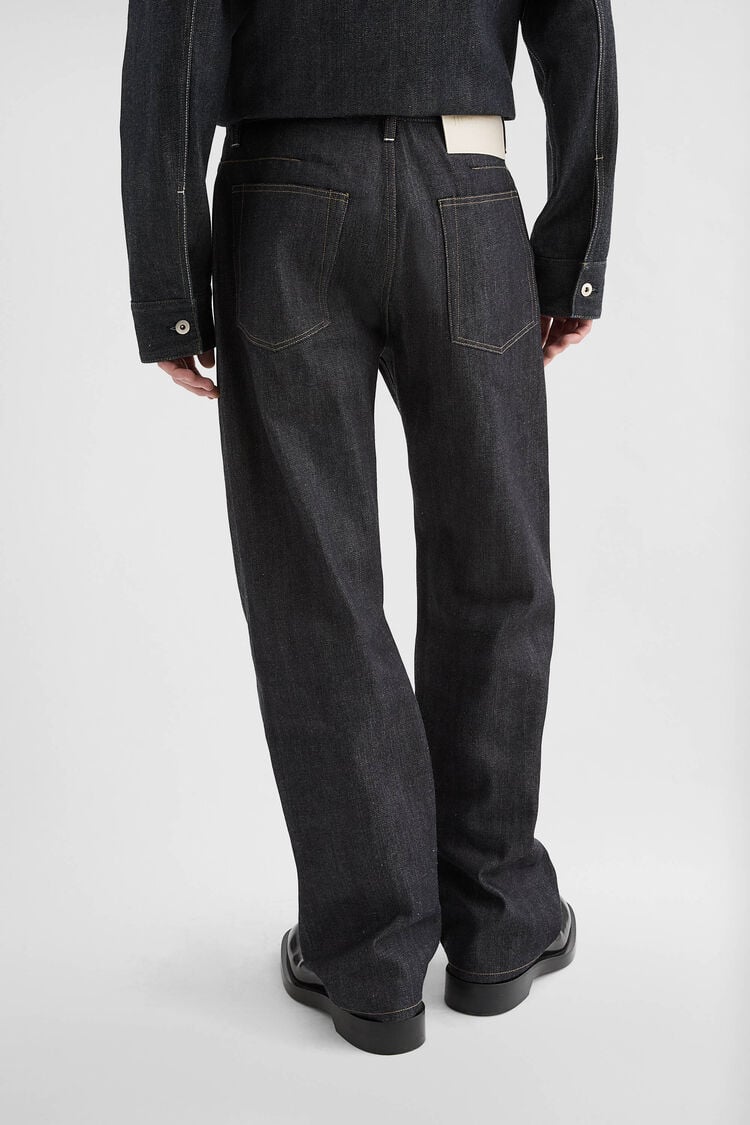 Loose Denim Trousers - Trousers Loose Denim Trousers - Trousers - Image 4