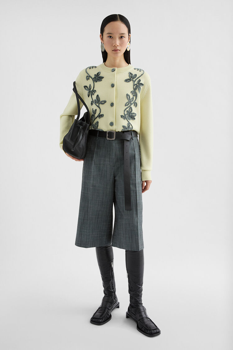 Wool Flamé Bermuda Shorts - Trousers Wool Flamé Bermuda Shorts - Trousers - Image 1