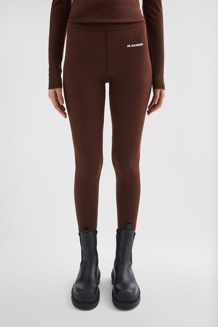 Lightweight Wool Blend Leggings - Trousers Lightweight Wool Blend Leggings - Trousers - Image 2