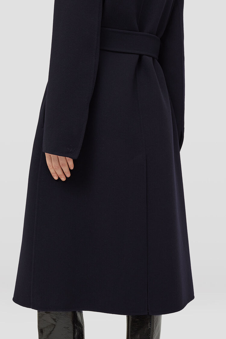 Mantel mit Gürtel aus Wolle - Mäntel Mantel mit Gürtel aus Wolle - Mäntel - Image 4