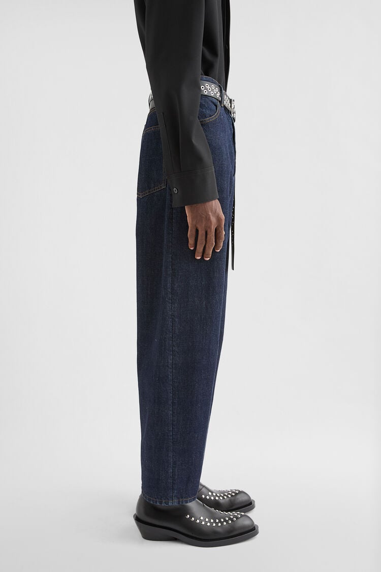 Lose Hose aus Denim - Hosen Lose Hose aus Denim - Hosen - Image 3