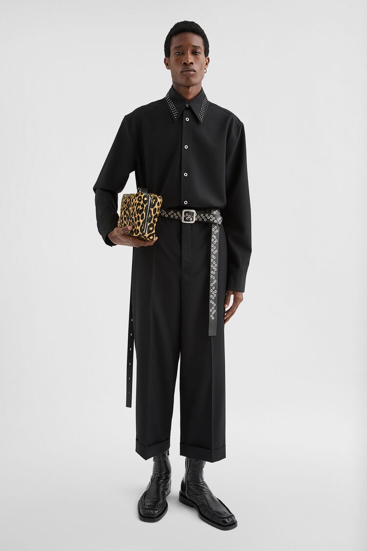 Wool Poplin Shirt - Shirts Wool Poplin Shirt - Shirts - Image 1