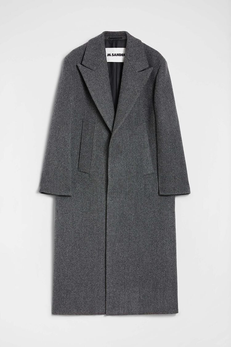 Massgeschneiderter Mantel aus Wollgabardine - Mäntel Massgeschneiderter Mantel aus Wollgabardine - Mäntel - Image 5
