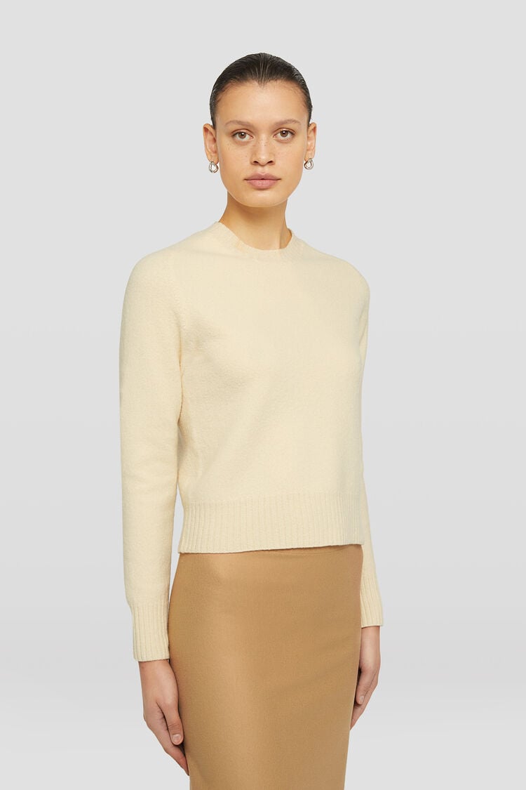 Lightweight Wool Crew-Neck Sweater - Sweaters Lightweight Wool Crew-Neck Sweater - Sweaters - Image 5