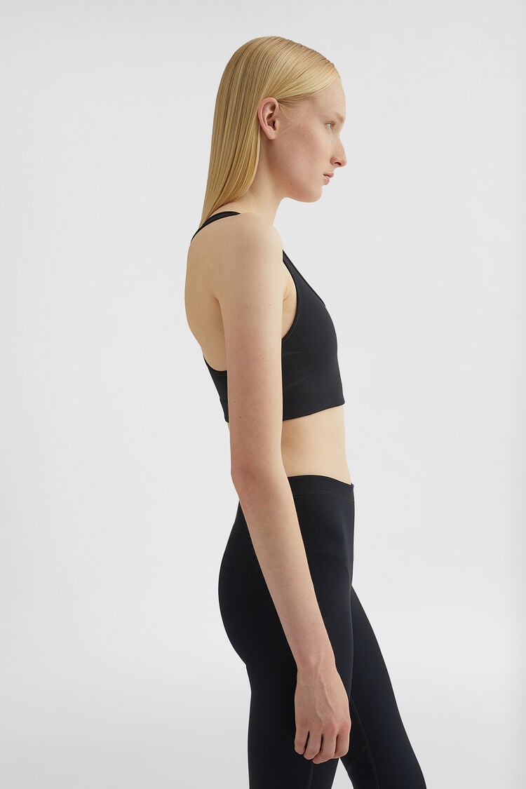 Stretch Jersey Sports Bra - Tops Stretch Jersey Sports Bra - Tops - Image 2