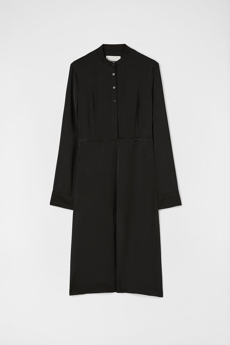 Fluid Viscose Shirt Dress - Dresses Fluid Viscose Shirt Dress - Dresses - Image 5