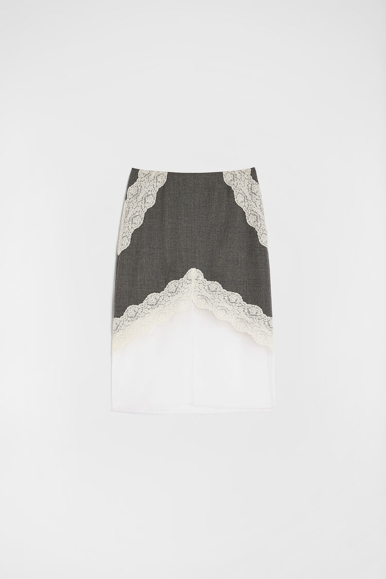 Wool Canvas Skirt - Skirts Wool Canvas Skirt - Skirts - Image 6