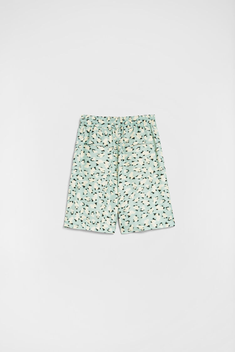 Short imprimé en viscose fluide - Pantalons Short imprimé en viscose fluide - Pantalons - Image 6