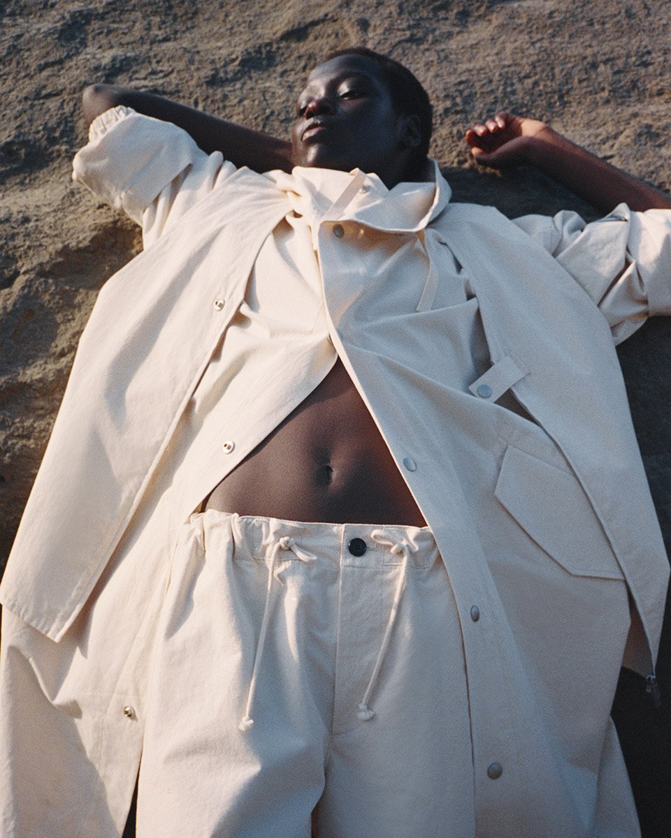 JIL SANDER ジルサンダー 麻 リネン ジャケット　イタリア製　春　夏 JIL SANDER 2023年春夏コレクション | ミラノ | 画像75枚 - FASHIONSNAP