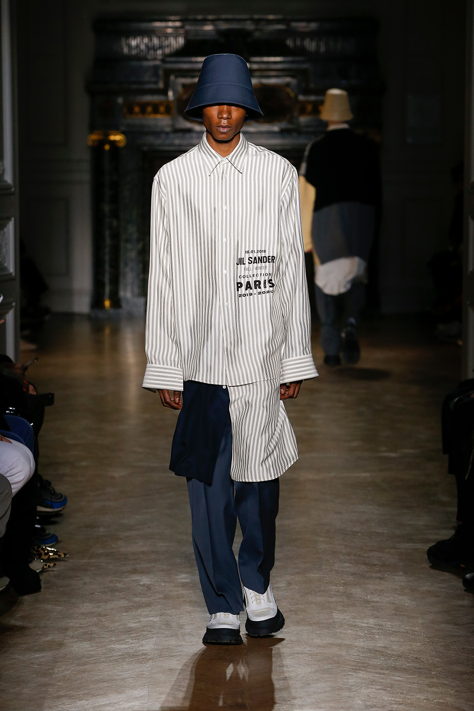 JIL SANDER ジルサンダー 19aw 19fw レザーパンツ Jil Sander レザーパンツ | ブラック | FARFETCH JP