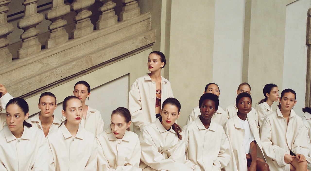 BEHIND THE SCENES AT THE WOMEN'S SPRING/SUMMER 2020 SHOW DOCUMENTED BY LINA SCHEYNIUS