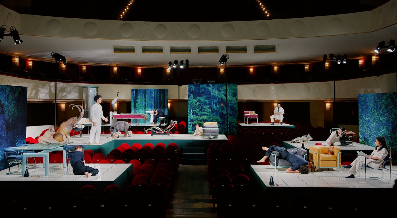 JIL SANDER DRESSES CASSINA'S "STAGING MODERNITY"