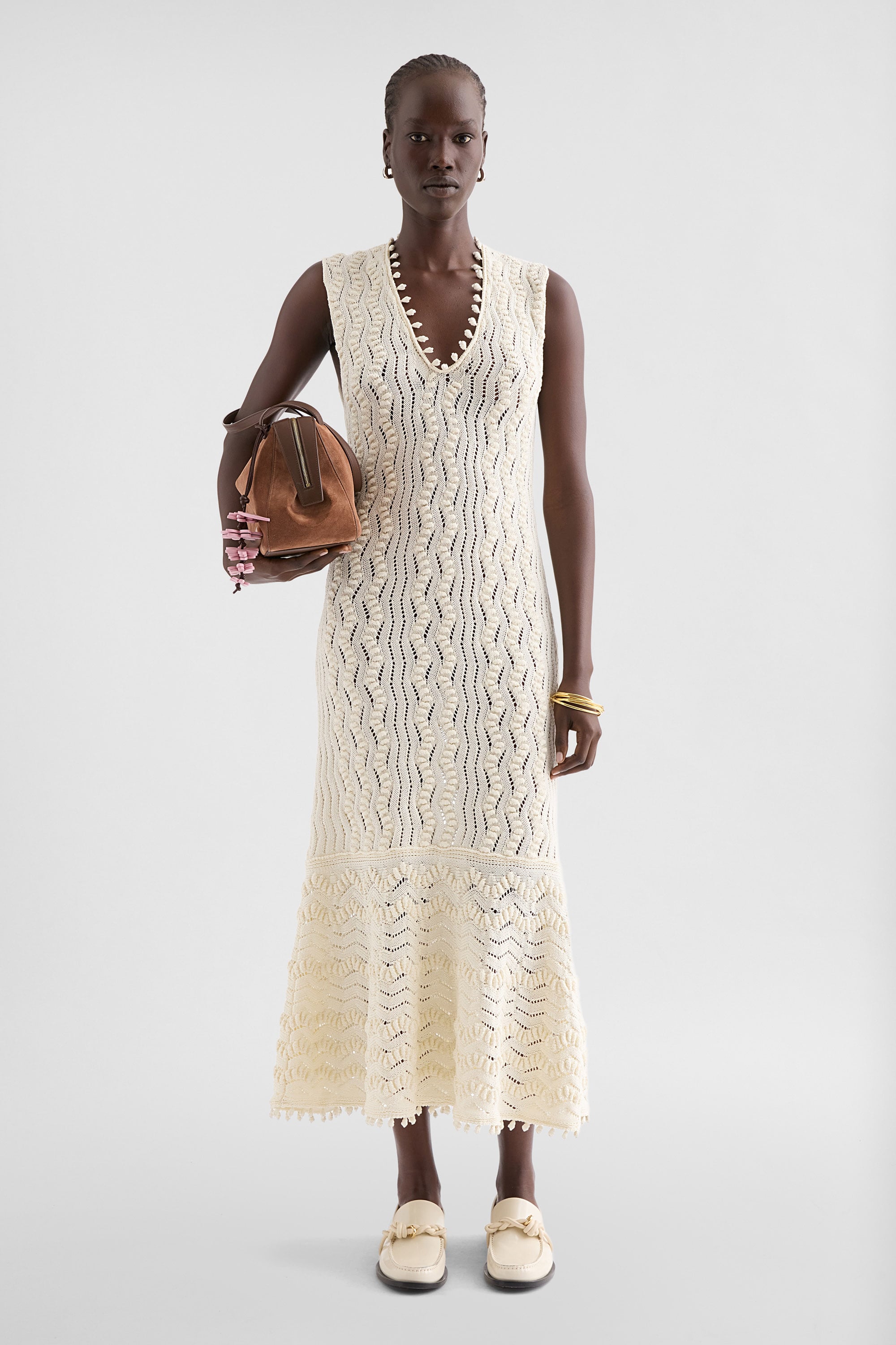 Cotton Knit Dress Woman | Jil Sander Official Online Store Cotton Knit Dress Woman | Jil Sander Official Online Store