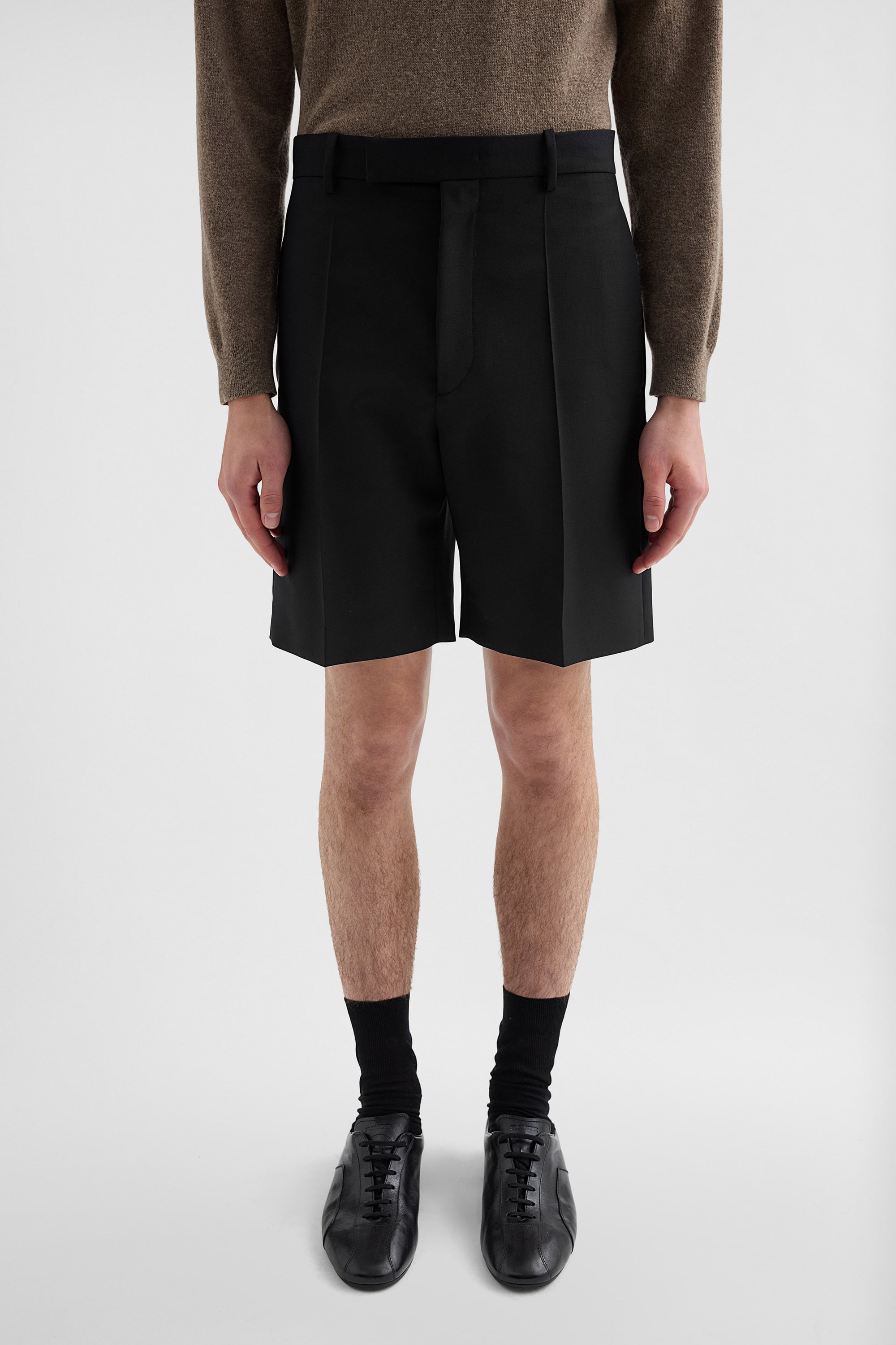 ウールキャンバス ショートパンツ メンズ | Jil Sander 公式オンライン
