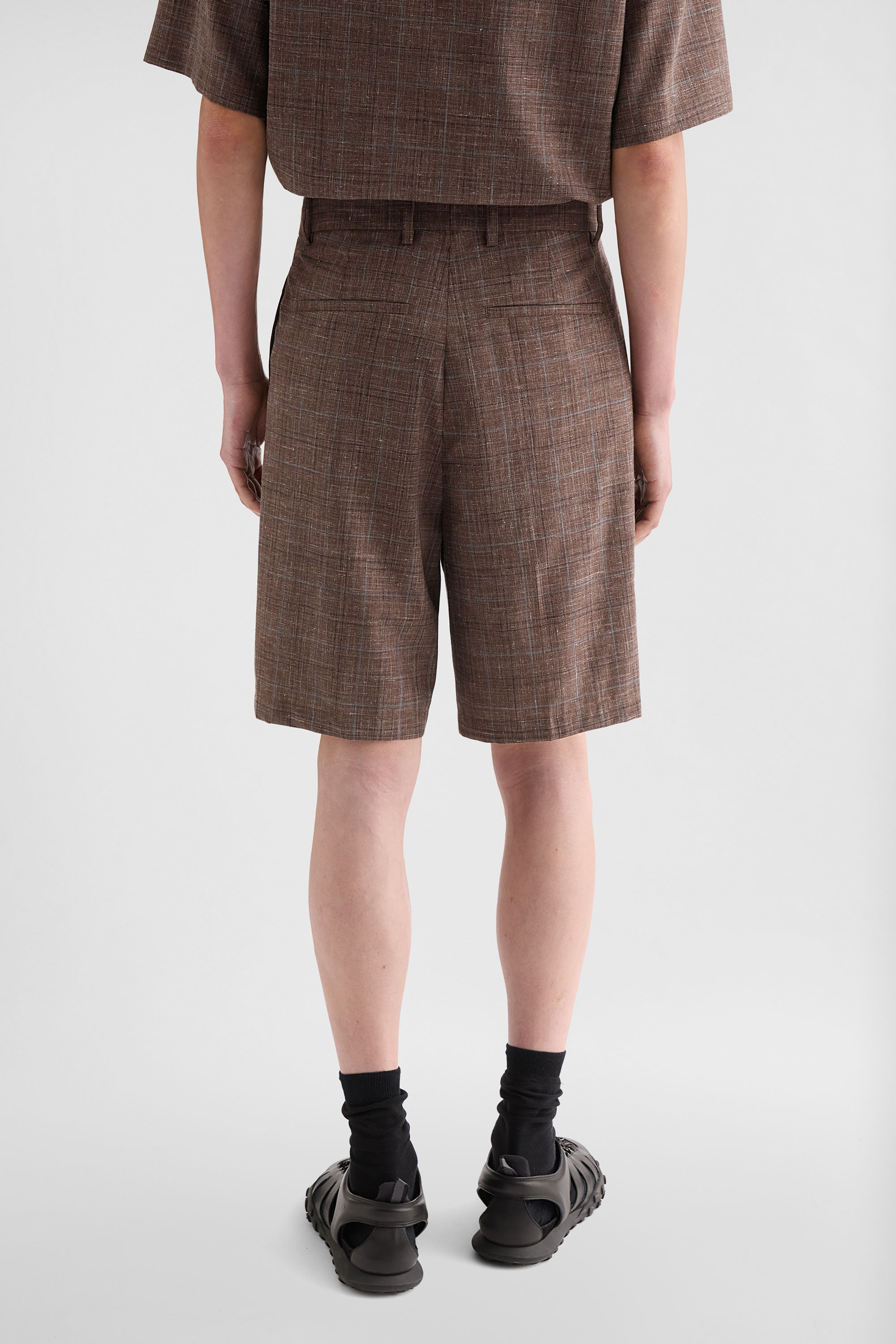 Flamé Wool Blend Shorts Man | Jil Sander Official Online Store