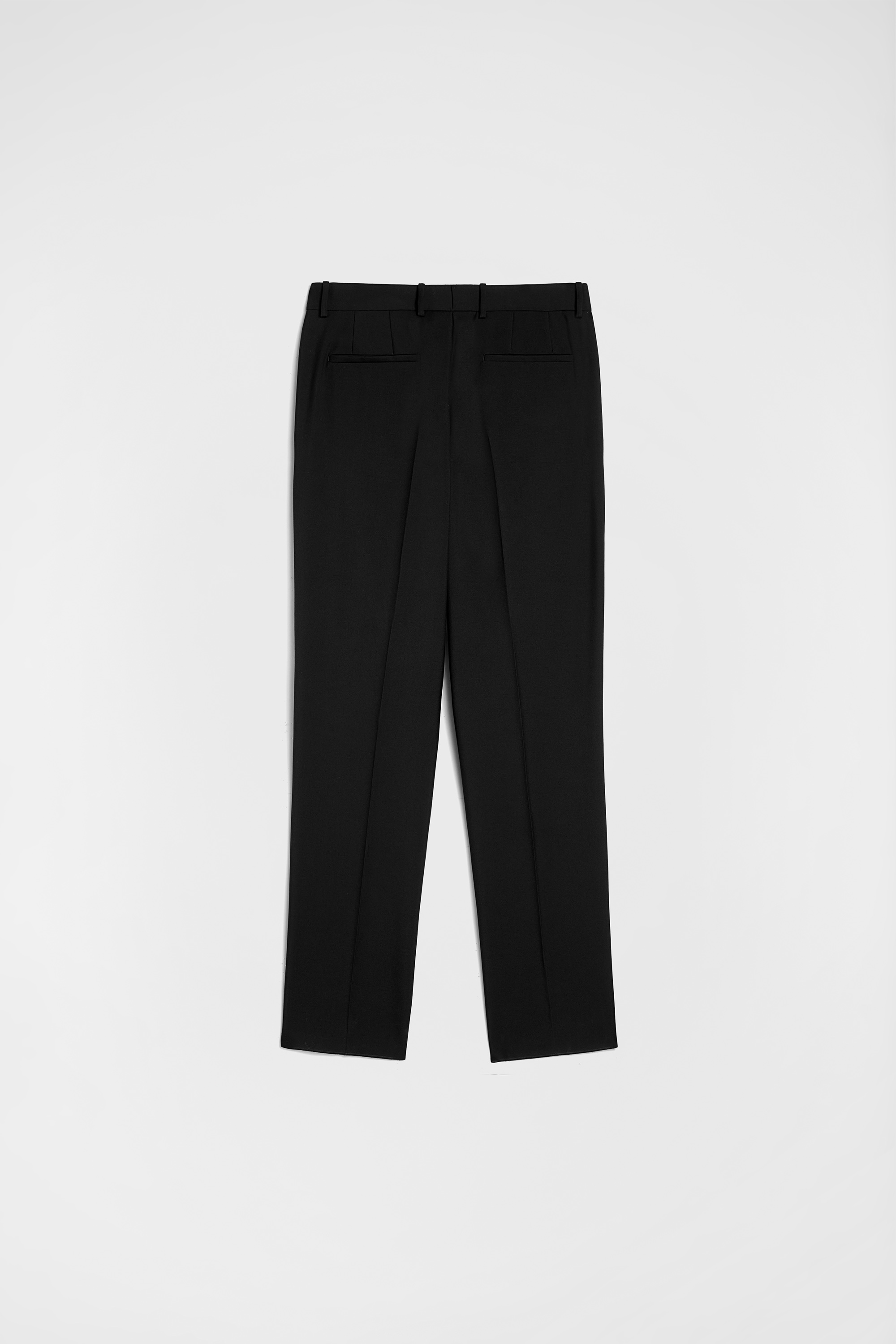 Lightweight Wool Gabardine Trousers - Trousers - Image 8