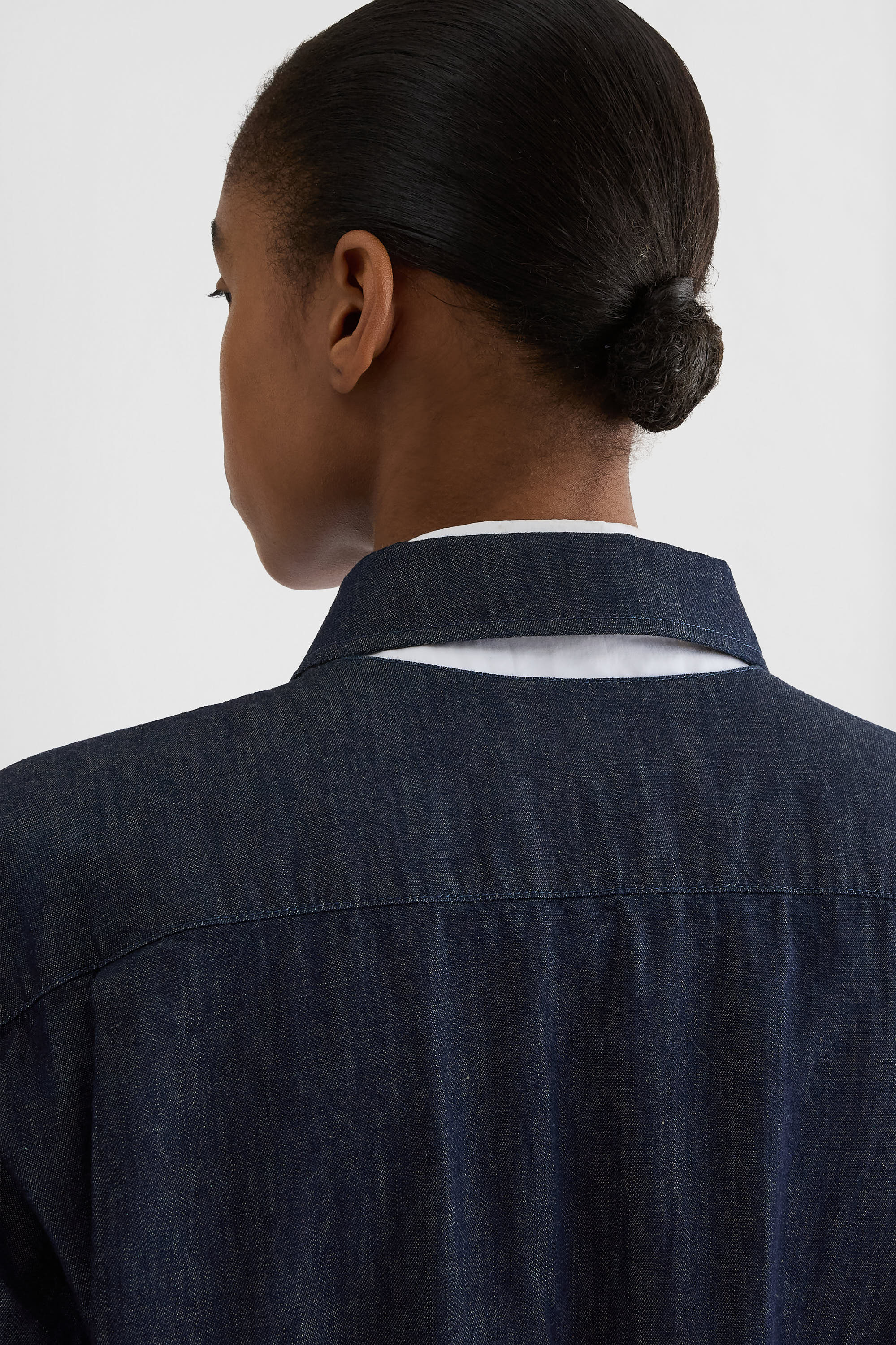 Cotton Chambray Blouson 3